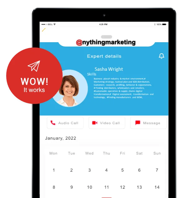 Anything Marketing Phone home 1