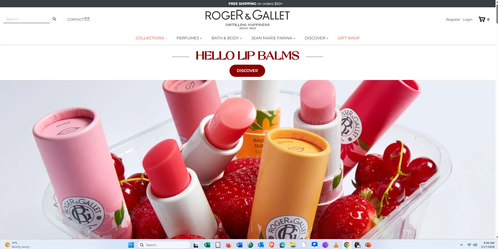 Roger & Gallet USA Home