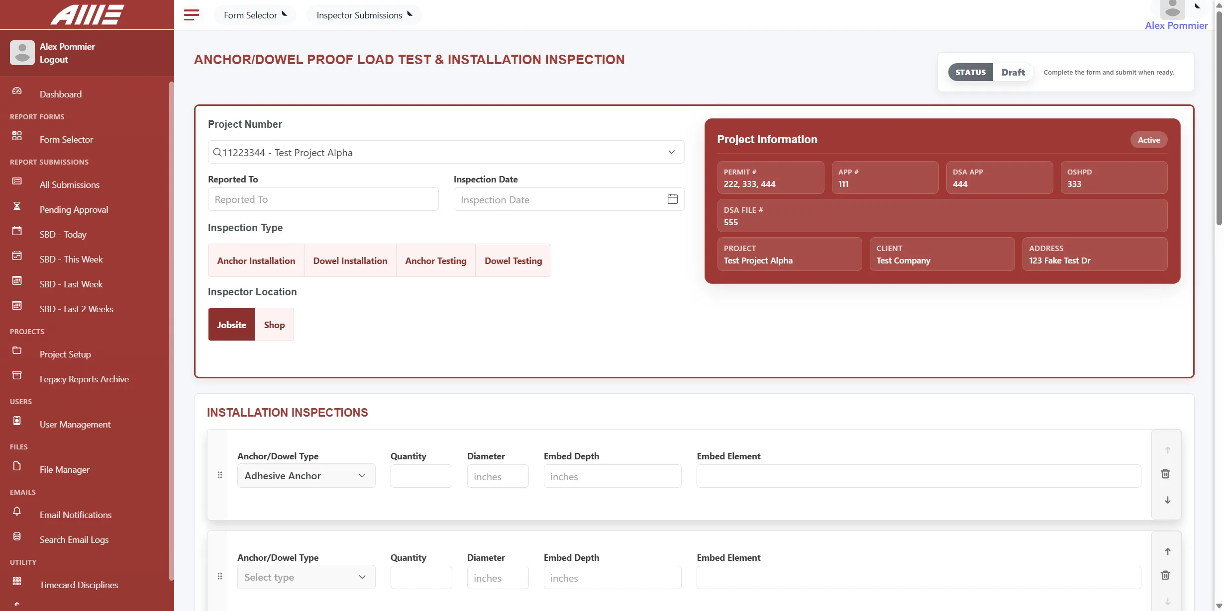 Applied Materials & Engineering, Inc. AME Form